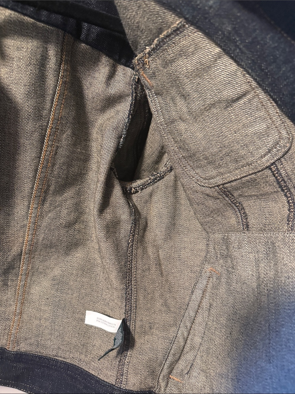Lauren Ralph Lauren Dark Indigo Denim Jacket - Picture 4 of 6